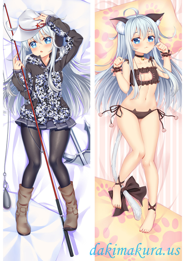 Hibiki - Kantai Collection Anime Dakimakura Japanese Love Body Pillow Case